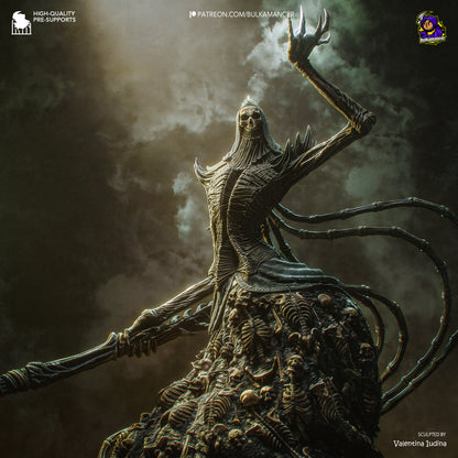 Queen of Want | Resin Garage Kit Figure | Bulkamancer Sculpts - Tattles Told 3D