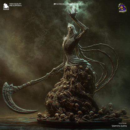 Queen of Want | Resin Garage Kit Figure | Bulkamancer Sculpts - Tattles Told 3D