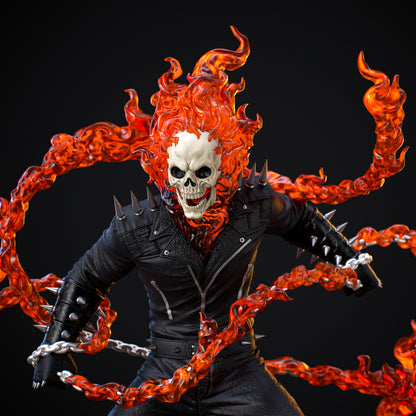 1:12 The Rider of Ruin | 3D Printed Resin Garage Kit Figure | CA 3D Studios