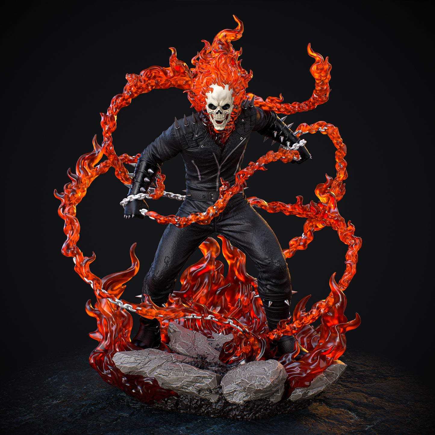 1:12 The Rider of Ruin | 3D Printed Resin Garage Kit Figure | CA 3D Studios