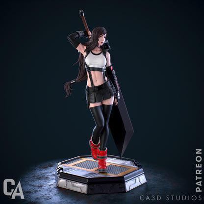 1:12 Loyal Martial Artist | 3D Printed Resin Garage Kit Figure | CA 3D Studios