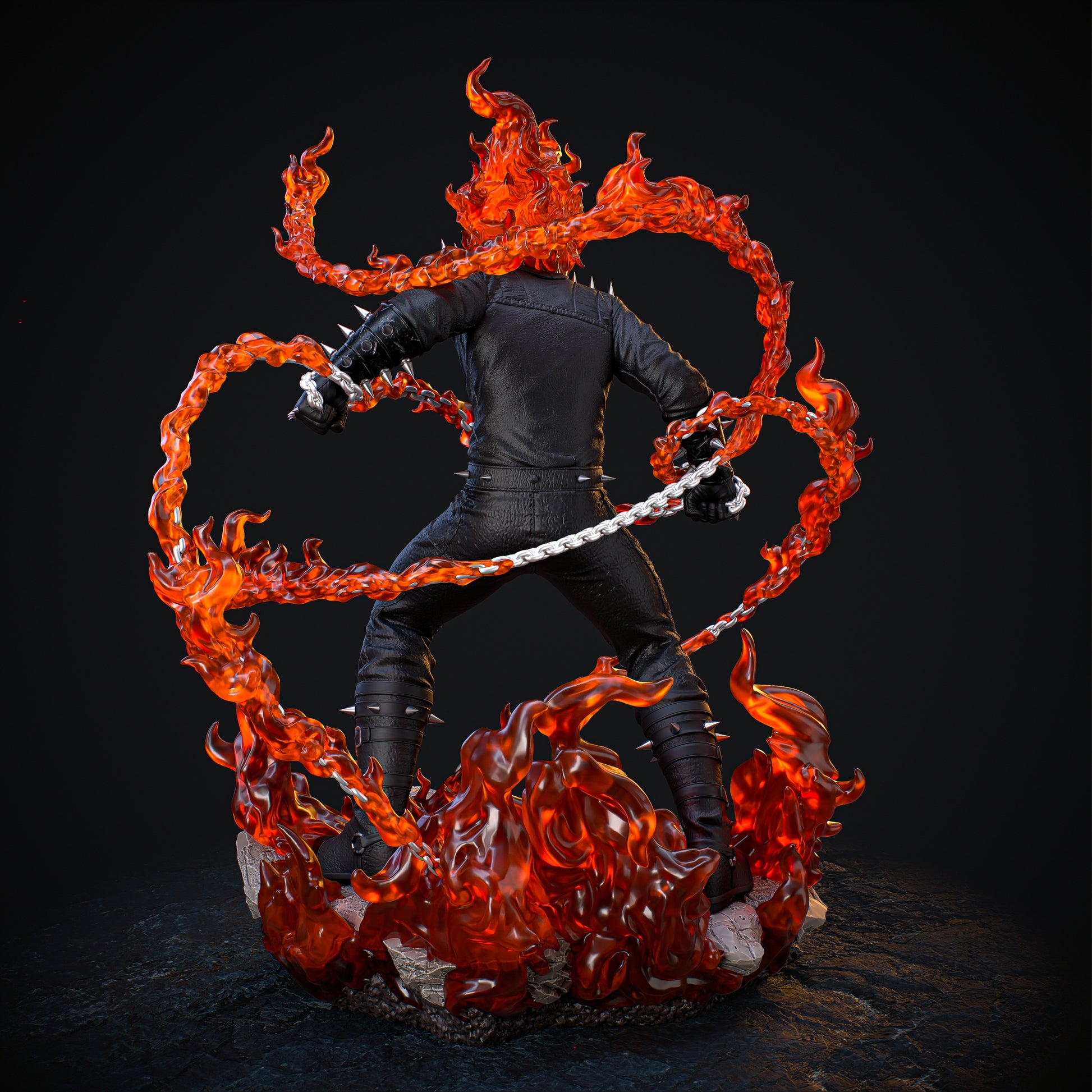 1:12 The Rider of Ruin | 3D Printed Resin Garage Kit Figure | CA 3D Studios