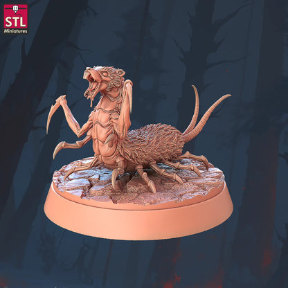 Amplipedes | Tabletop Scale | D&D TTRPG Miniature | STL Miniatures