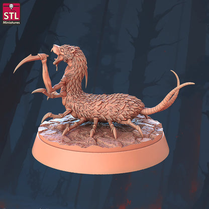 Amplipedes | Tabletop Scale | D&D TTRPG Miniature | STL Miniatures