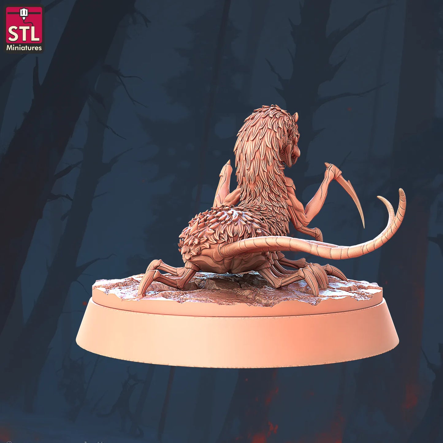 Amplipedes | Tabletop Scale | D&D TTRPG Miniature | STL Miniatures