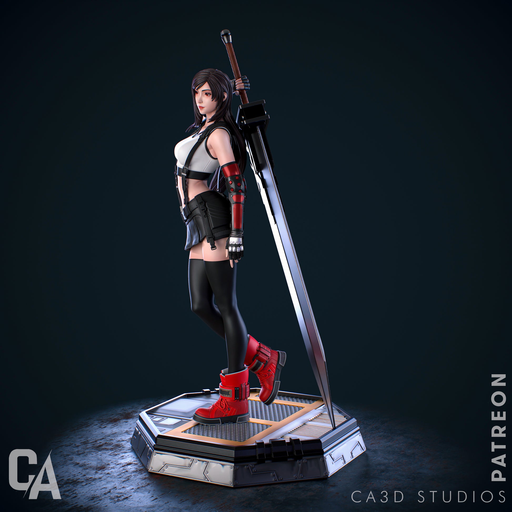 1:12 Loyal Martial Artist | 3D Printed Resin Garage Kit Figure | CA 3D Studios
