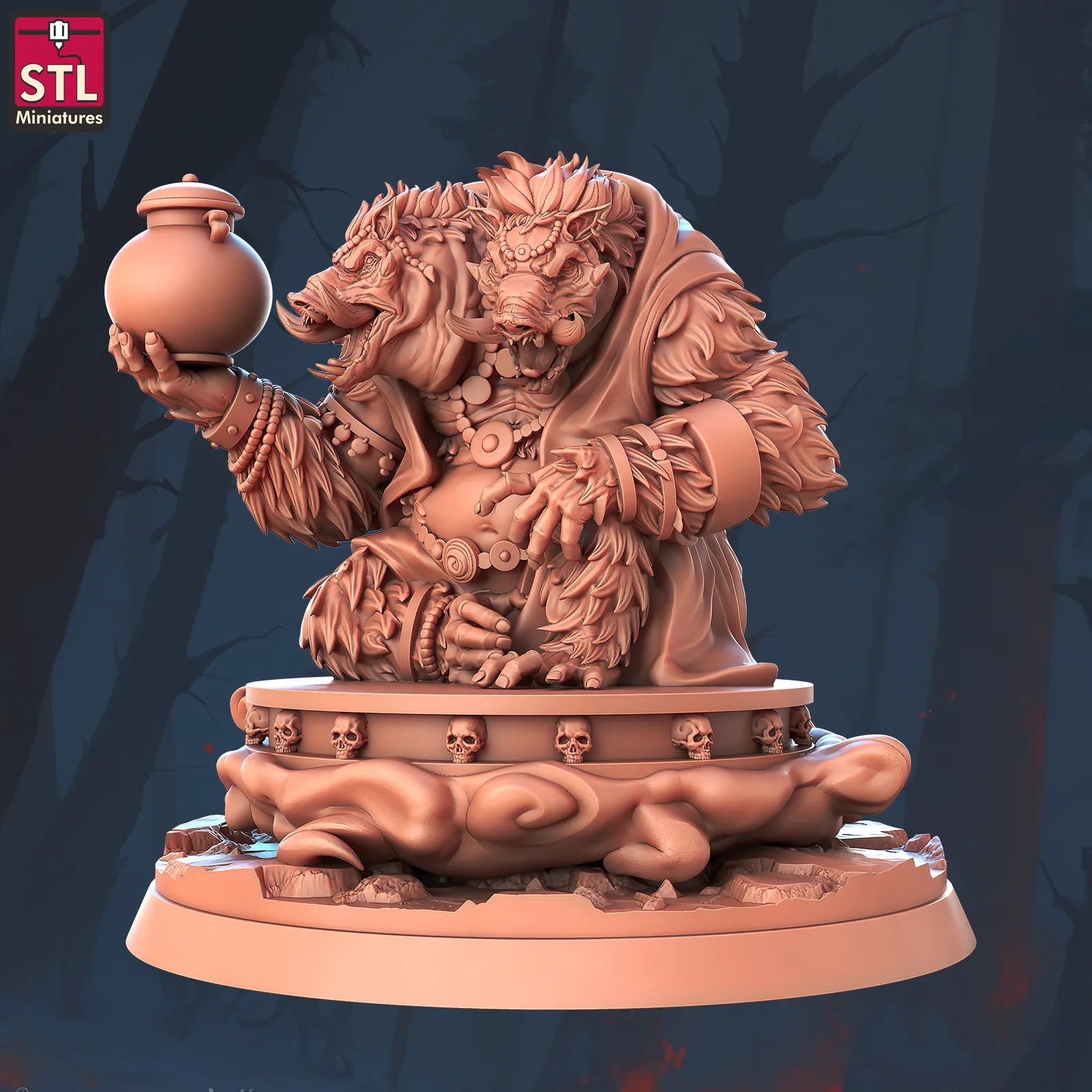 Ambronnax | Tabletop Scale | D&D TTRPG Miniature | STL Miniatures