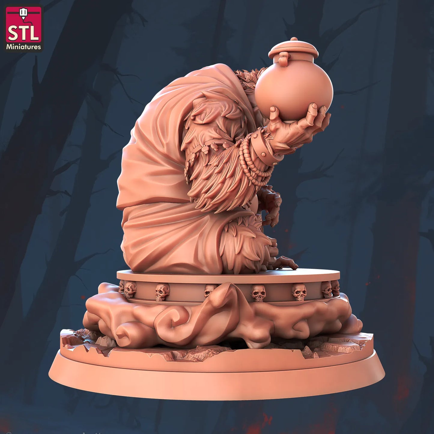 Ambronnax | Tabletop Scale | D&D TTRPG Miniature | STL Miniatures