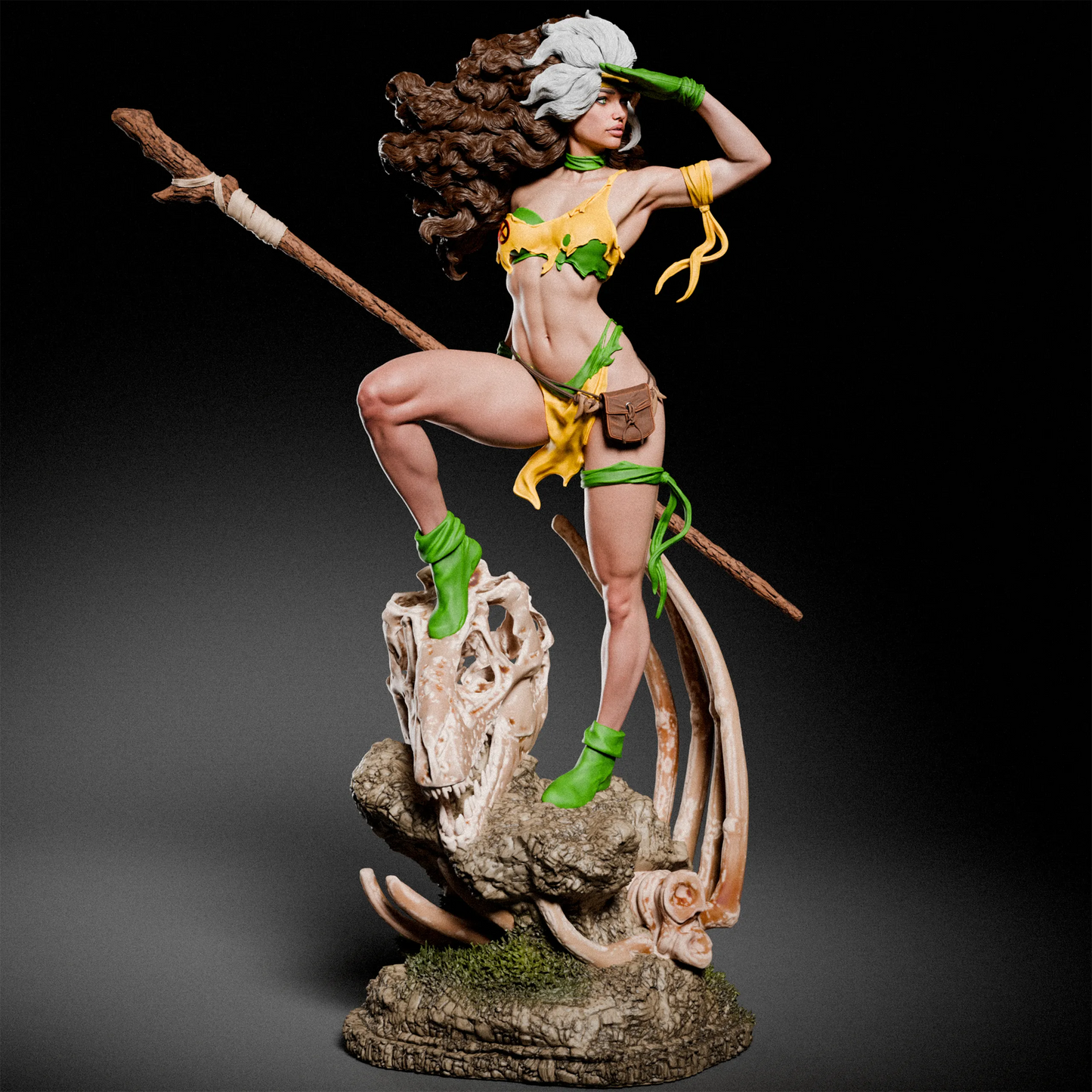 1:12 Savage Land Survivor | 3D Printed Resin Garage Kit Figure | CA 3D Studios