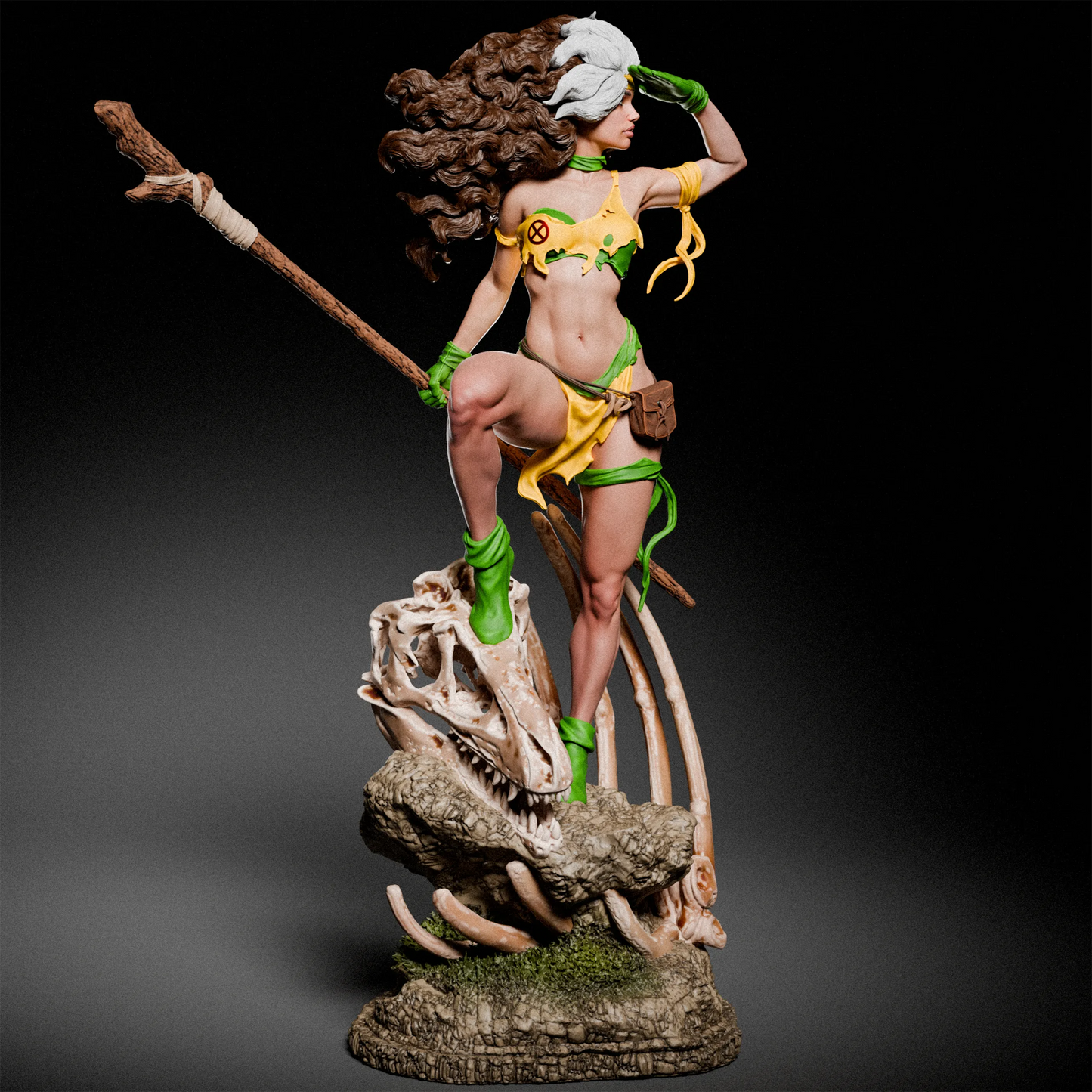 1:12 Savage Land Survivor | 3D Printed Resin Garage Kit Figure | CA 3D Studios