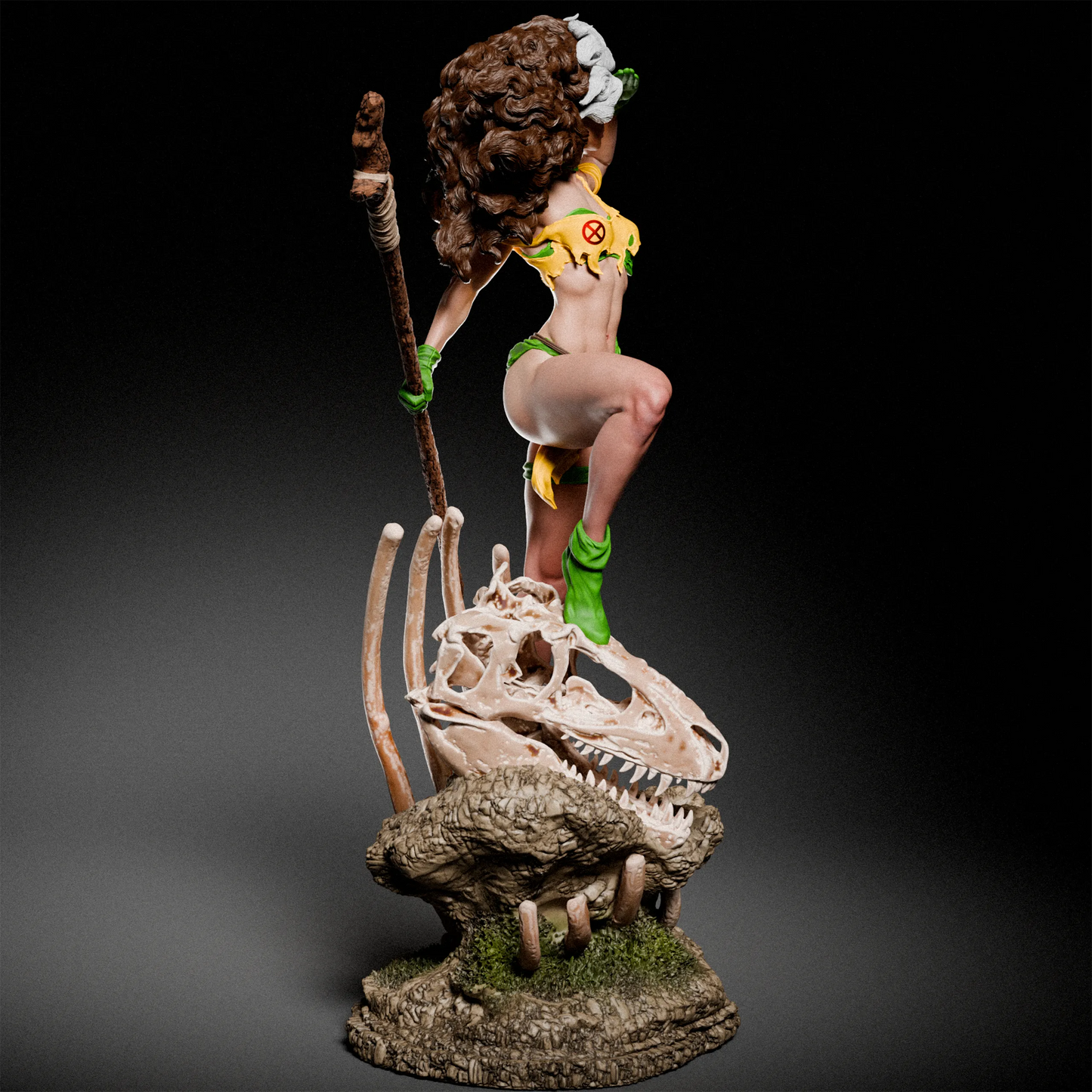 1:12 Savage Land Survivor | 3D Printed Resin Garage Kit Figure | CA 3D Studios