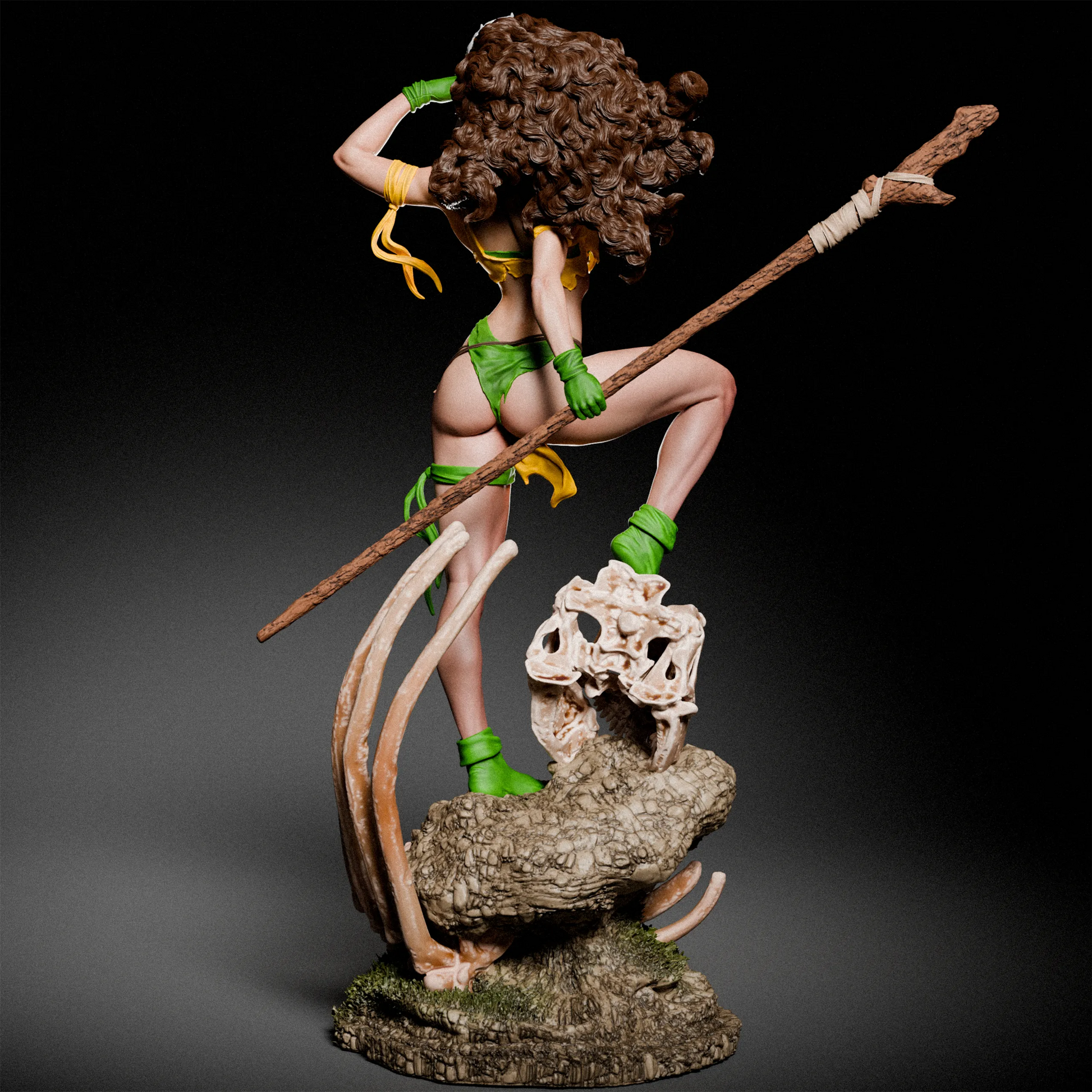 1:12 Savage Land Survivor | 3D Printed Resin Garage Kit Figure | CA 3D Studios