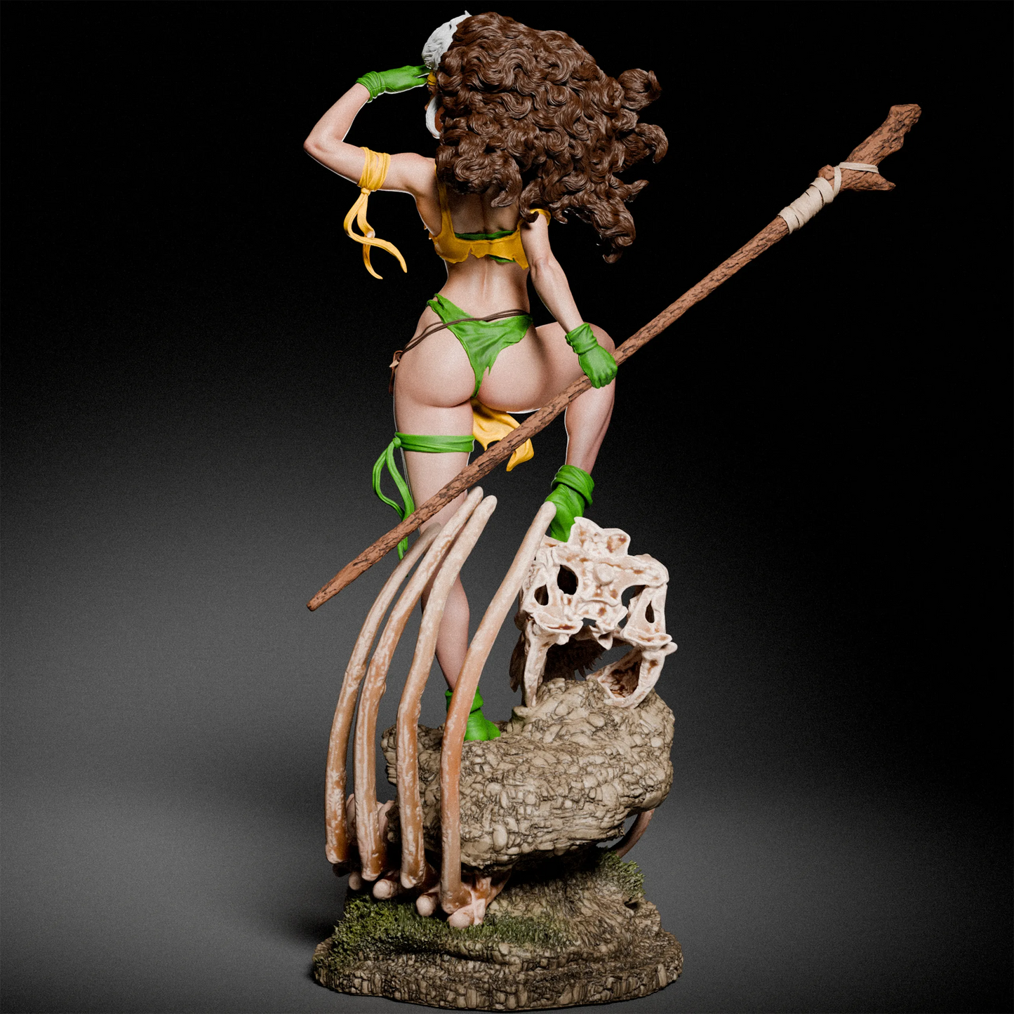 1:12 Savage Land Survivor | 3D Printed Resin Garage Kit Figure | CA 3D Studios