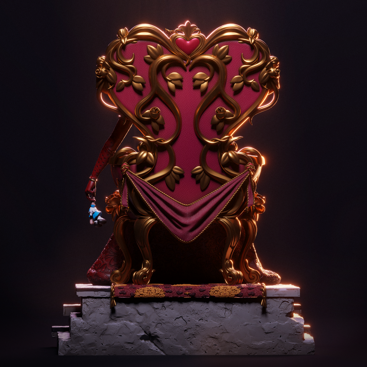1:12 La Gran Matriarca del Inframundo | Figura en kit de resina impresa en 3D | CA 3D Studios