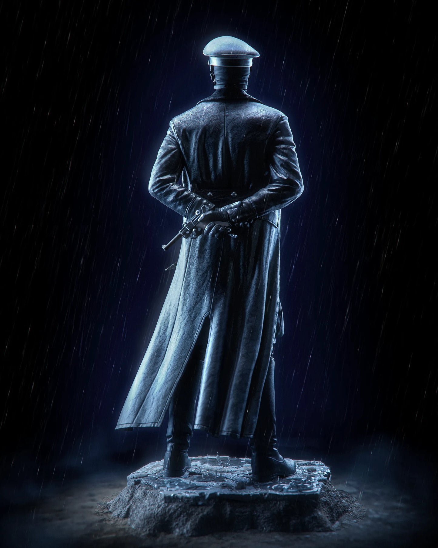 1:12 Masked Military Enforcer | 3D Printed Resin Garage Kit Figure | CA 3D Studios - Tattles Told 3D