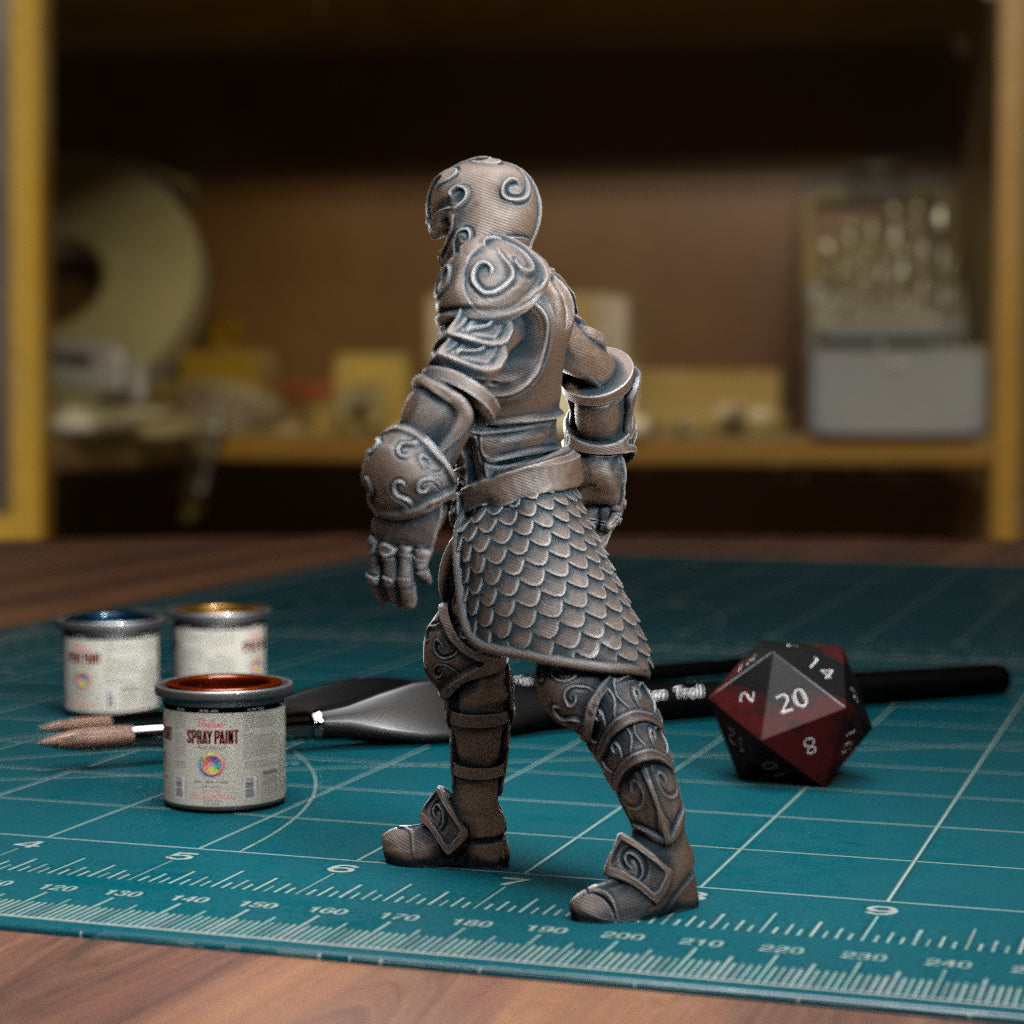 Animated Armor | DnD Monster Miniature | TytanTroll Miniatures - Tattles Told 3D