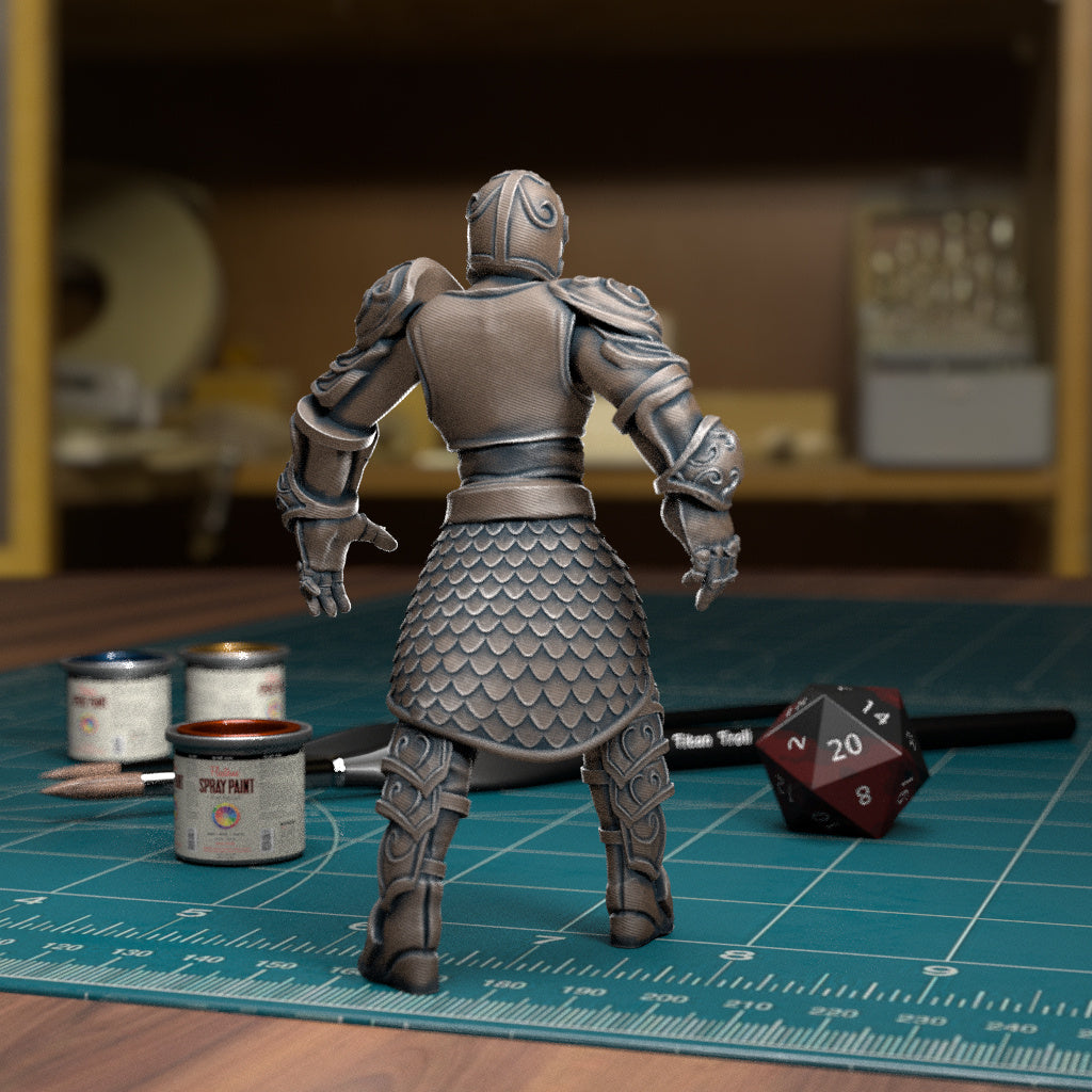 Animated Armor | DnD Monster Miniature | TytanTroll Miniatures - Tattles Told 3D