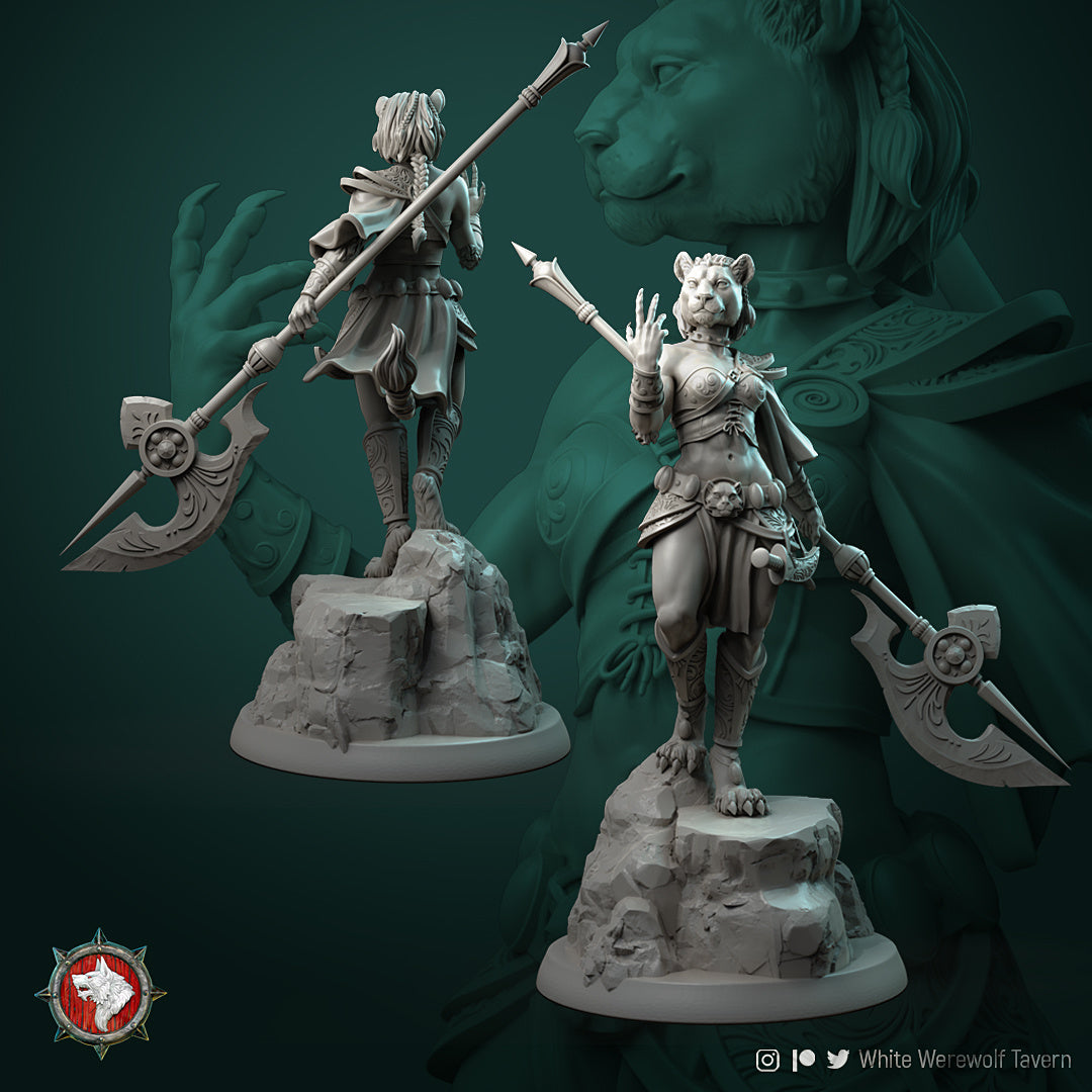Dunes of Fire Collection | Gaming or Display Miniature | White Werewolf Tavern