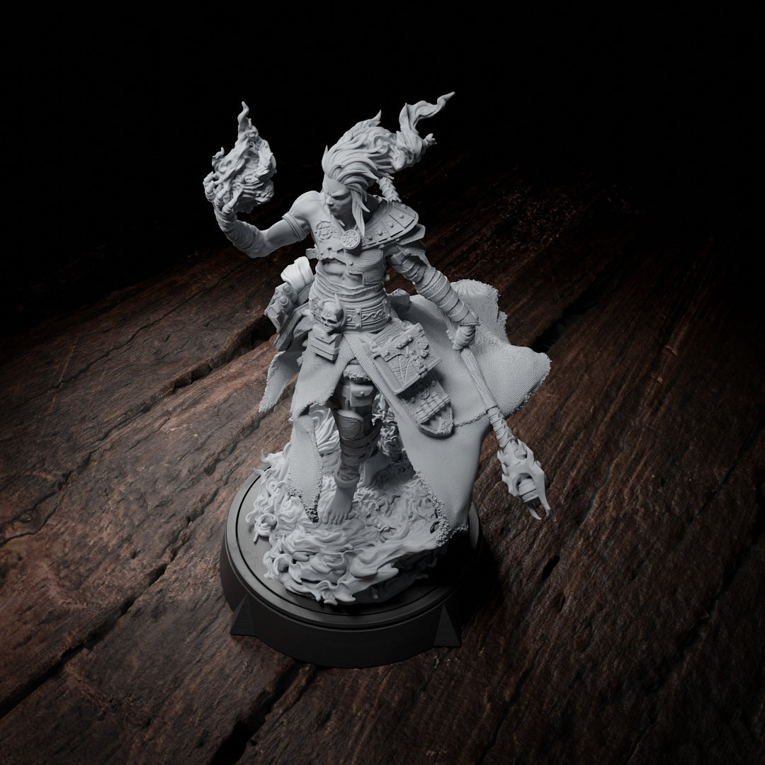 Azael Vatra, Hero | DnD Miniature Character | Cripta Studios - Tattles Told 3D