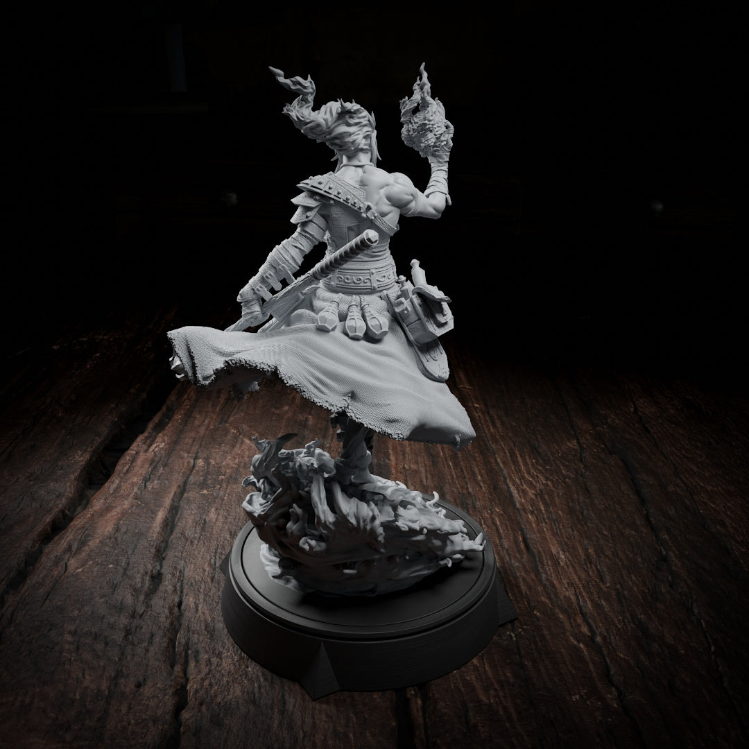 Azael Vatra, Hero | DnD Miniature Character | Cripta Studios - Tattles Told 3D