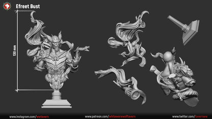 Dunes of Fire Collection | Gaming or Display Miniature | White Werewolf Tavern