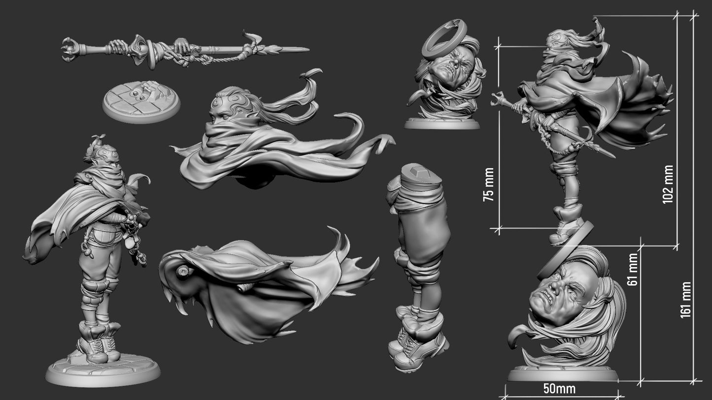 Raven Invasion Collection | Gaming or Display Miniature | White Werewolf Tavern