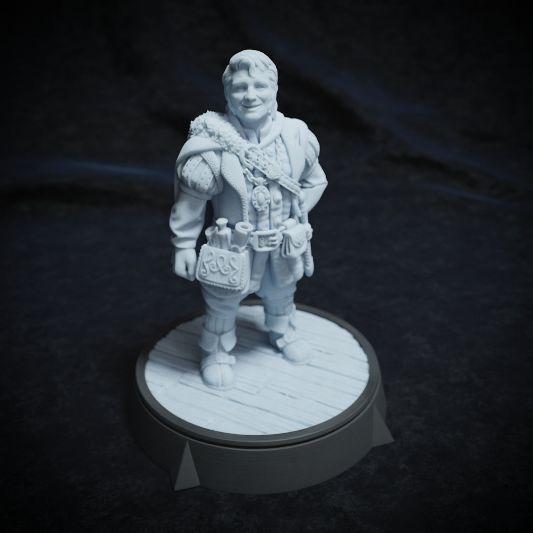 Longo Proudrock & Moga, Hero | DnD Miniature Character | Cripta Studios - Tattles Told 3D