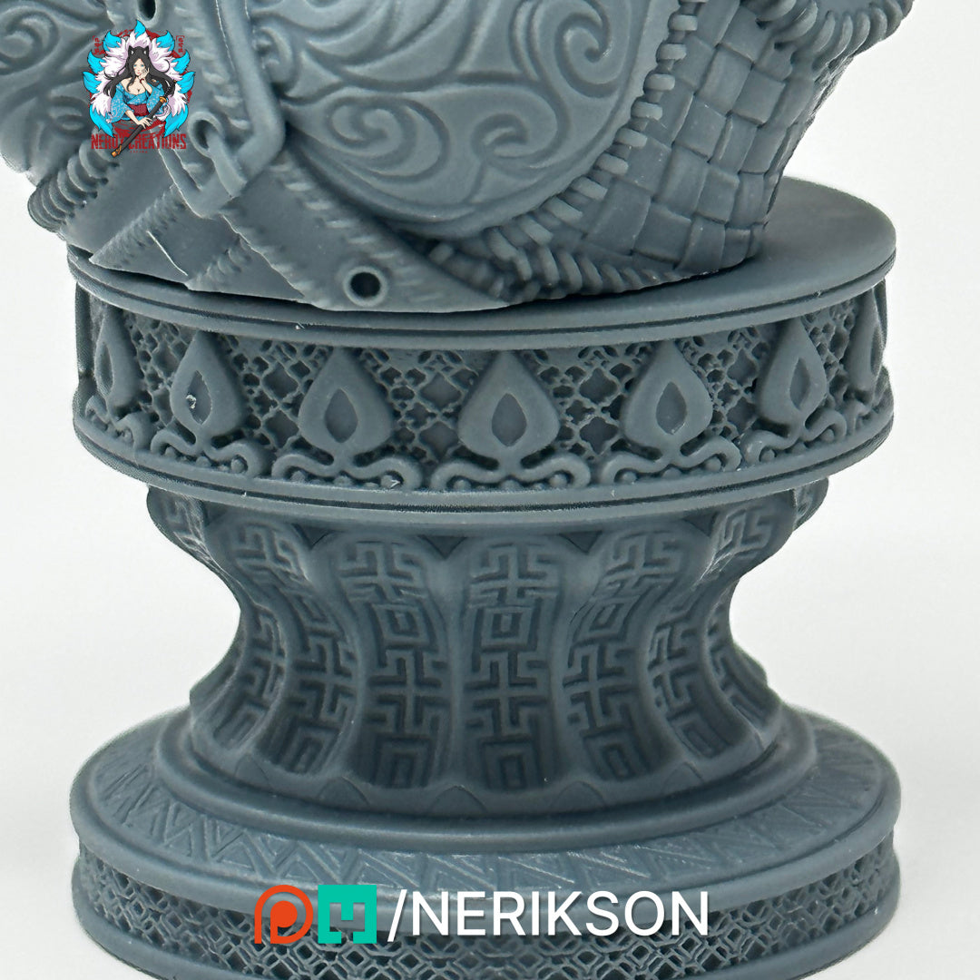 Artemisia the Unseen Blade | Garage Resin Kit Statue or Bust | D&D TTRPG Fantasy Miniature | Nerikson