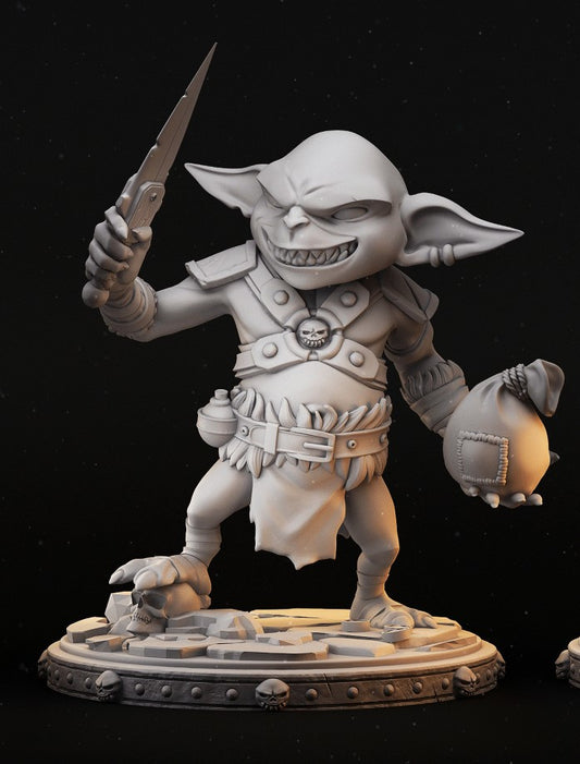 Goblin | DnD Character Miniature | PRIMAL Collectibles - Tattles Told 3D