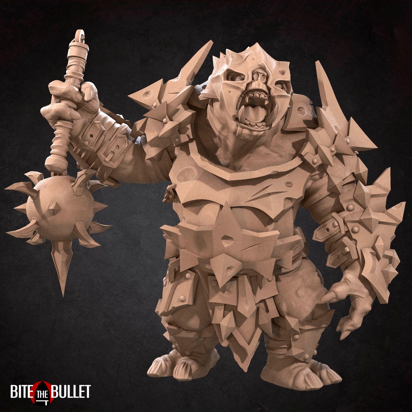 Trolls, Battle and Cave | D&D Miniature TTRPG Character | Bite the Bullet