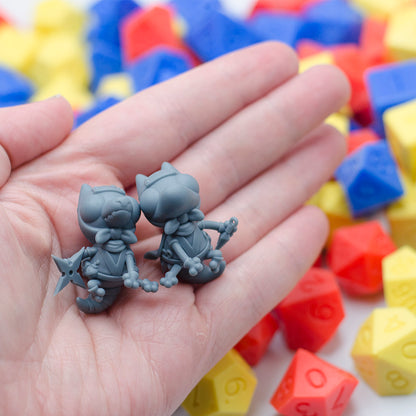 Cute Kobolds | Gaming Miniature TTRPG D&D | Found Family Adventurecrafts