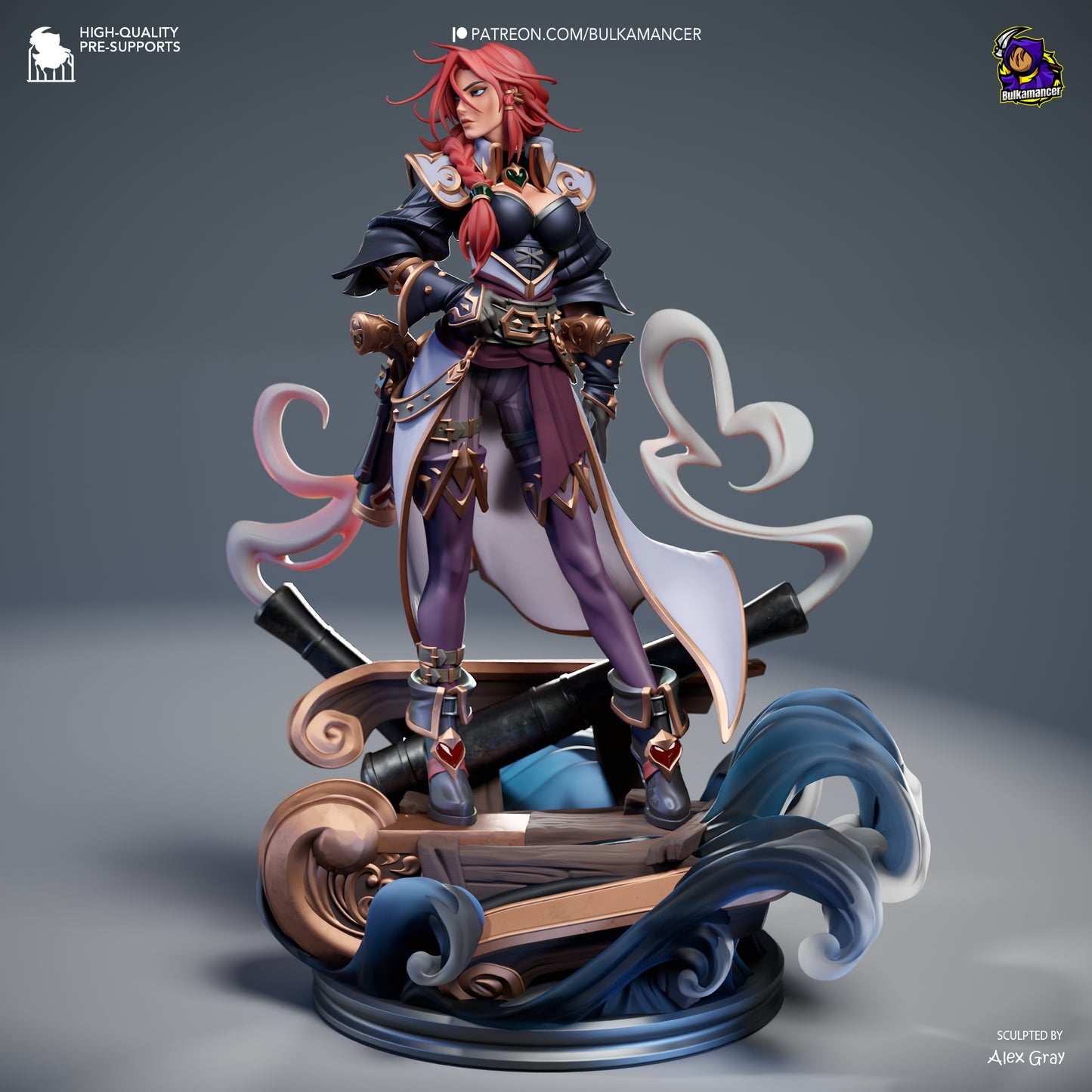 Ruined Luck | Resin Garage Kit Figure Game Fan Art | Bulkamancer Sculpts