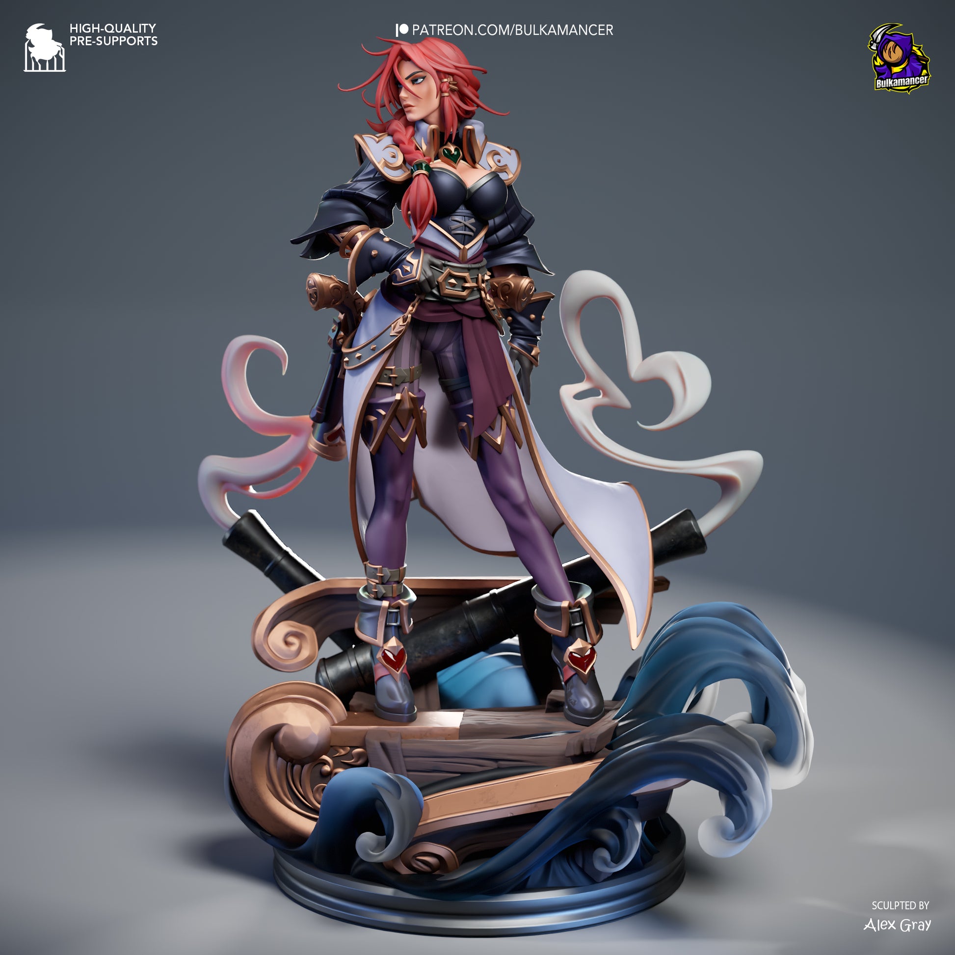Ruined Luck | Resin Garage Kit Figure Game Fan Art | Bulkamancer Sculpts