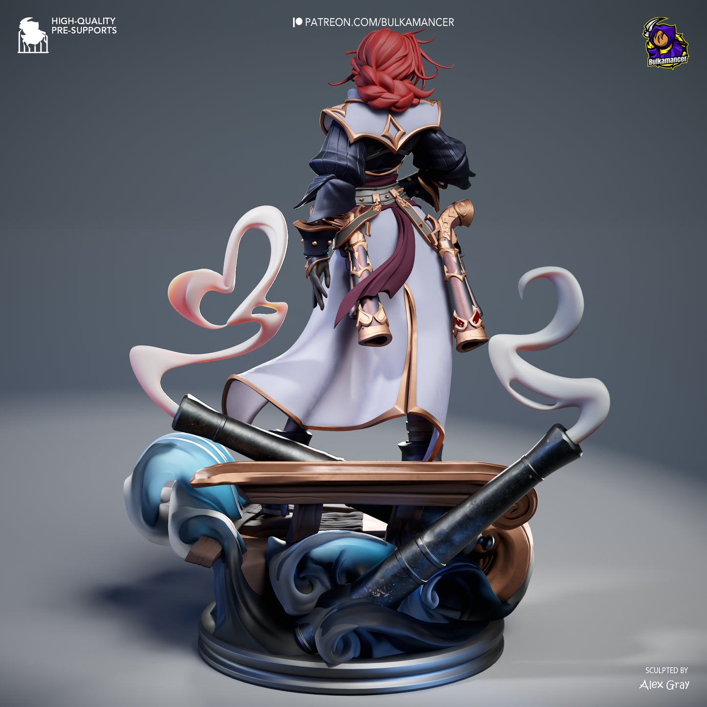 Ruined Luck | Resin Garage Kit Figure Game Fan Art | Bulkamancer Sculpts