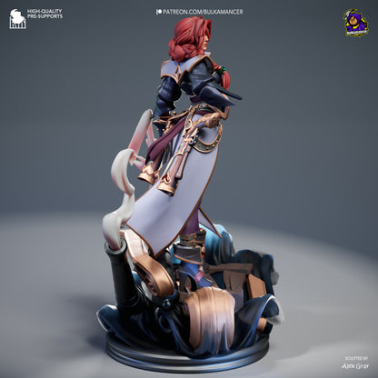 Ruined Luck | Resin Garage Kit Figure Game Fan Art | Bulkamancer Sculpts