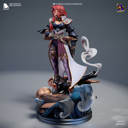 Ruined Luck | Resin Garage Kit Figure Game Fan Art | Bulkamancer Sculpts