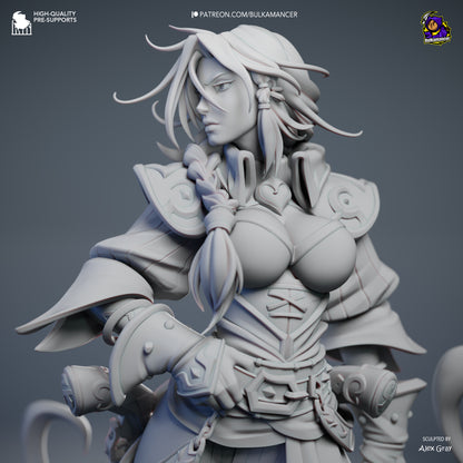 Ruined Luck | Resin Garage Kit Figure Game Fan Art | Bulkamancer Sculpts