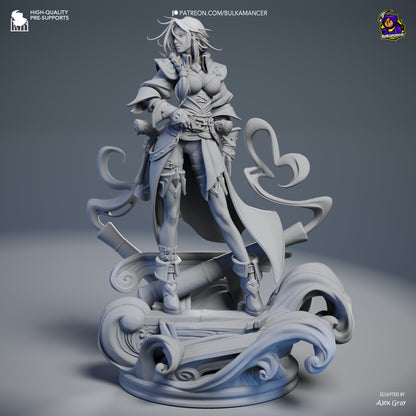 Ruined Luck | Resin Garage Kit Figure Game Fan Art | Bulkamancer Sculpts