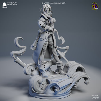Ruined Luck | Resin Garage Kit Figure Game Fan Art | Bulkamancer Sculpts