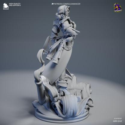Ruined Luck | Resin Garage Kit Figure Game Fan Art | Bulkamancer Sculpts