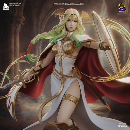 Santo de la Leyenda | Figura de resina en kit de garaje | Esculturas de Bulkamancer