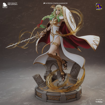 Santo de la Leyenda | Figura de resina en kit de garaje | Esculturas de Bulkamancer