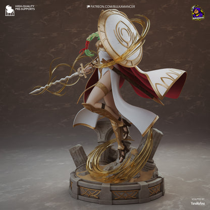 Santo de la Leyenda | Figura de resina en kit de garaje | Esculturas de Bulkamancer