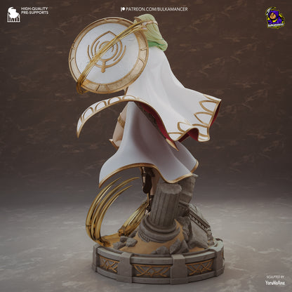 Santo de la Leyenda | Figura de resina en kit de garaje | Esculturas de Bulkamancer