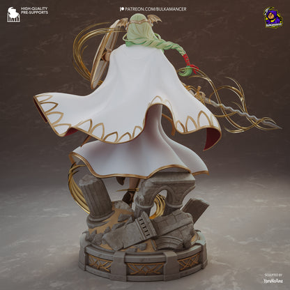 Santo de la Leyenda | Figura de resina en kit de garaje | Esculturas de Bulkamancer