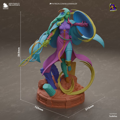 Santo de la Leyenda | Figura de resina en kit de garaje | Esculturas de Bulkamancer
