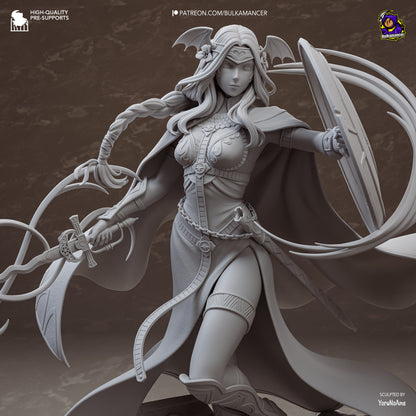 Santo de la Leyenda | Figura de resina en kit de garaje | Esculturas de Bulkamancer
