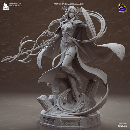 Santo de la Leyenda | Figura de resina en kit de garaje | Esculturas de Bulkamancer