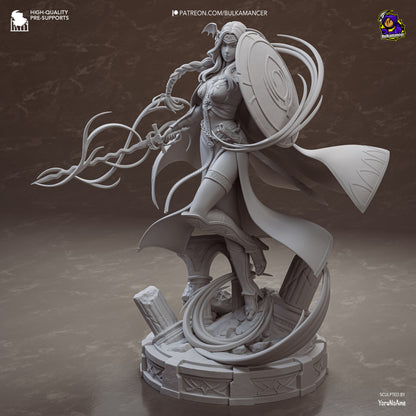 Santo de la Leyenda | Figura de resina en kit de garaje | Esculturas de Bulkamancer
