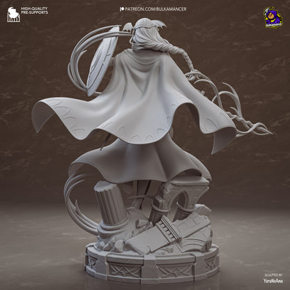 Santo de la Leyenda | Figura de resina en kit de garaje | Esculturas de Bulkamancer